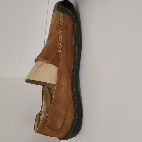 Keen Comfort cushion support mocs Brown leather EUC - Picture 8 of 14